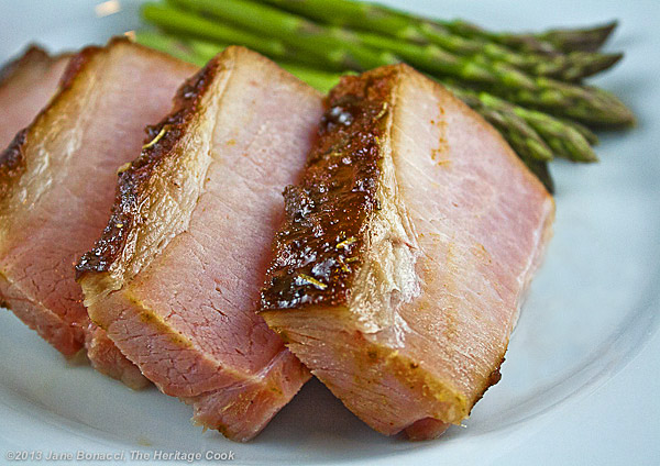 Brown Sugar Mustard Glazed Smoked Ham