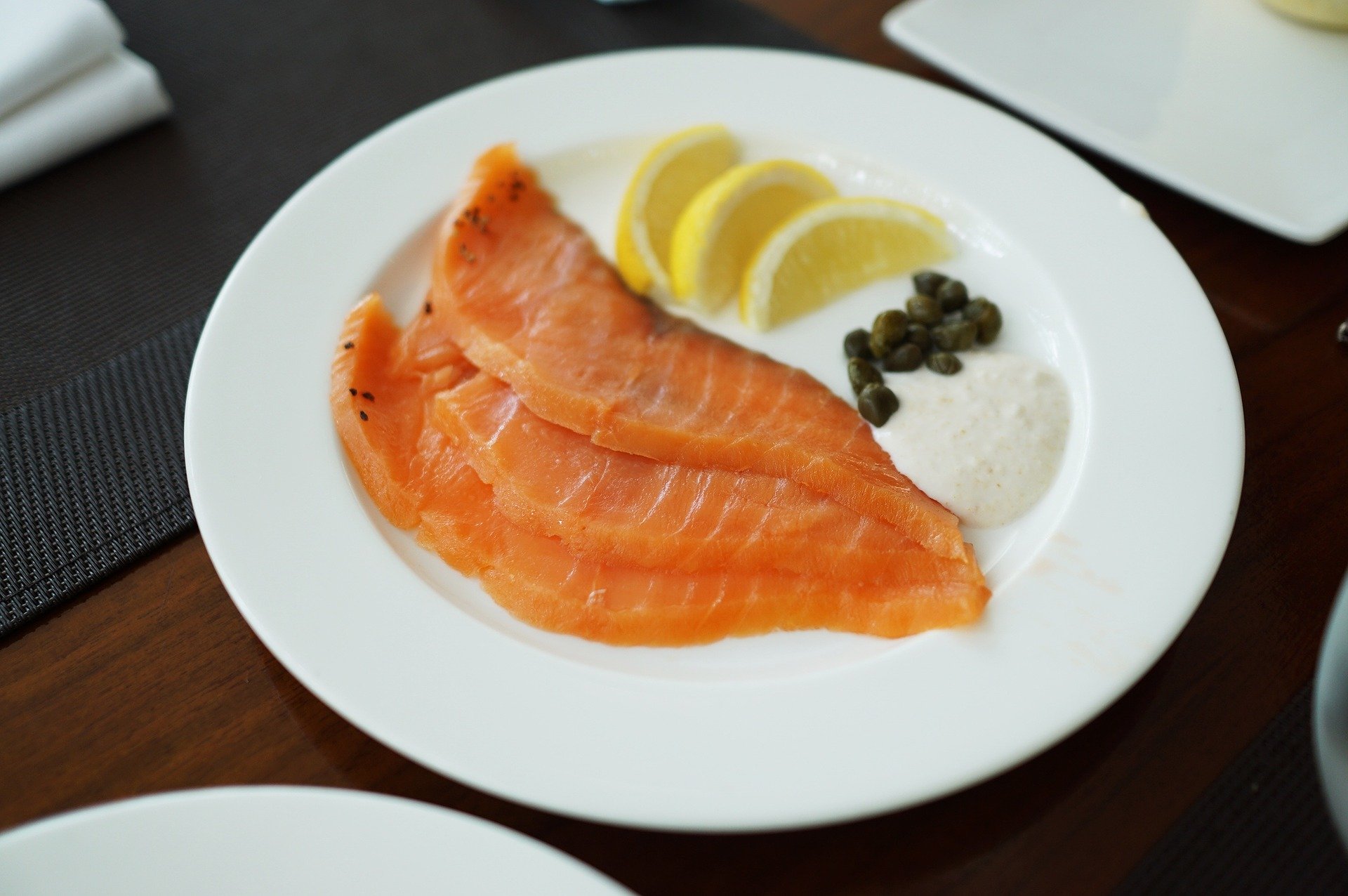 Simple Salt Pepper Smoked Salmon